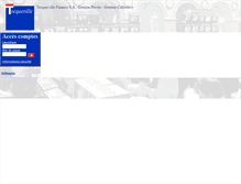 Tablet Screenshot of clienteleprivee.tocquevillefinance.fr